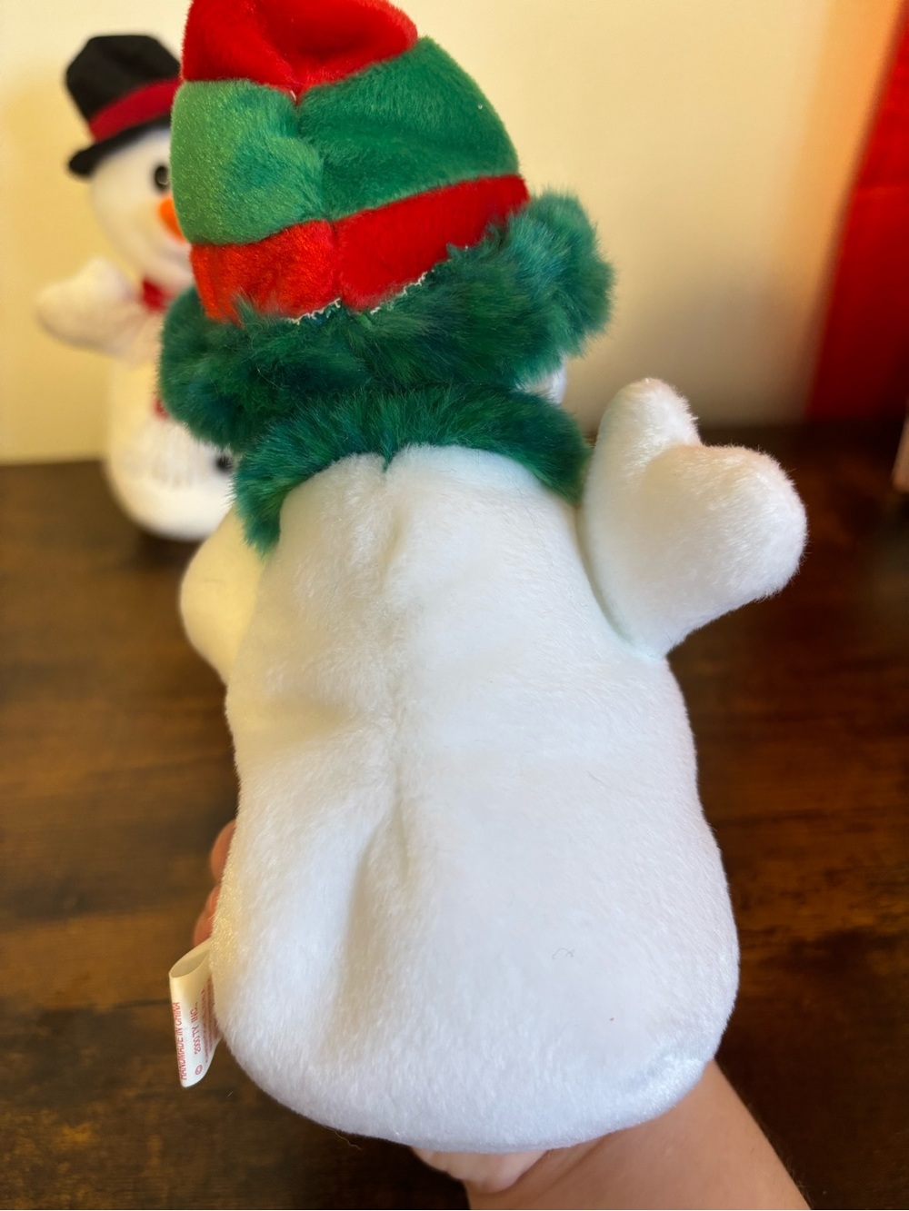 Snowball and Snowgirl beanie babies - Picture 5 of 15